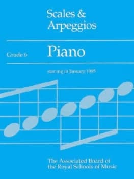 Image of Scales and Arpeggios Grade 6 Paperback
