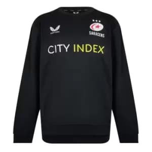 Image of Castore Saracens Sweatshirt Mens - Black