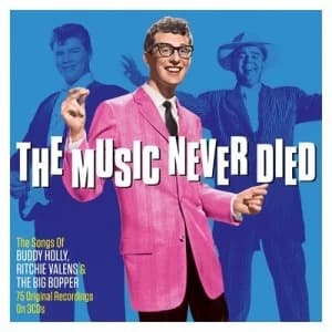 Image of The Music Never Died by Various Artists CD Album