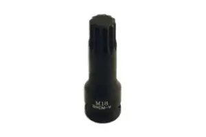 Image of Laser Tools 5063 Spline Socket Bit M18 1/2"D Chrome Molybdenum