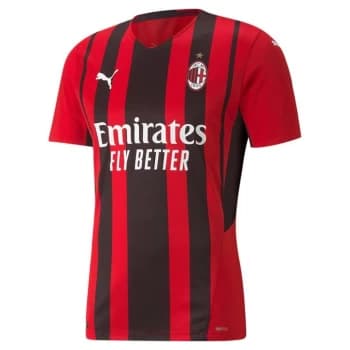 Image of Puma AC Milan Authentic Home Shirt 2021 2022 - Red