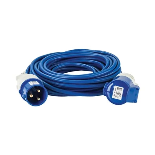 Image of Defender Arctic Extension Lead Blue 2.5mm2 32A 14m - 230V