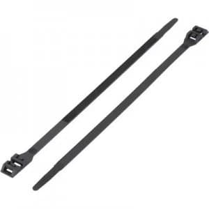 Image of Cable tie 610 mm Black Double head KSS 1091168