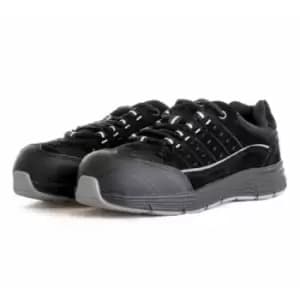 Image of JCB TREKKER Lightweight Safety Trainer - Black Size 8 - Black