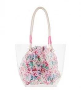 Image of Monsoon Girls Beach 2-In-1 Plastic Shopper - Multi