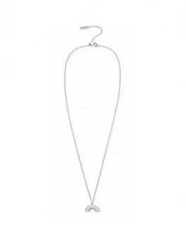 Image of Olivia Burton Silver Rainbow Necklace