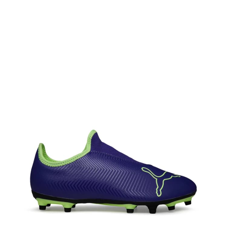Image of Puma Finesse Firm Ground Football Boots Childrens - Purple Purple 3