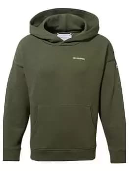 Image of Boys, Craghoppers Madray Hooded Top, Green, Size 11-12 Years