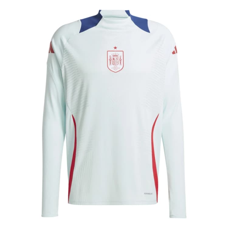 Image of adidas Spain Tiro 24 Training Top 2024 Mens Halo Mint male XS