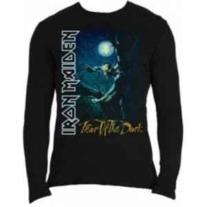Image of Iron Maiden Fear of The Dark Long Sleeve Shirt: X Large