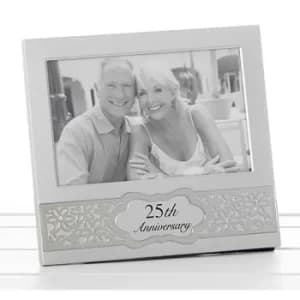 Image of Daisy Anniversary Frame 25th 6x4