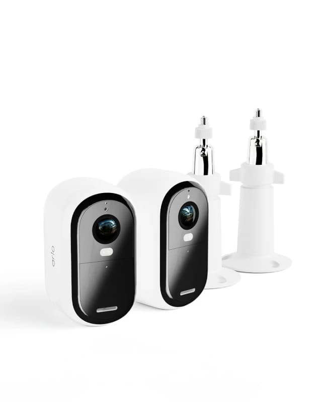 Image of Arlo Arlo Essential FHD Outdoor Security Camera & 2-Wall Mount, 2-pack VMC2250-111EUS