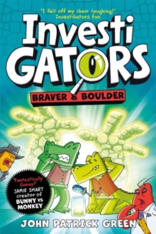 Image of John Patrick Green InvestiGators: Braver and Boulder Paperback Book Multi