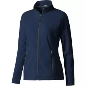 Image of Elevate Womens/Ladies Rixford Full Zip Polyfleece (XL) (Navy)
