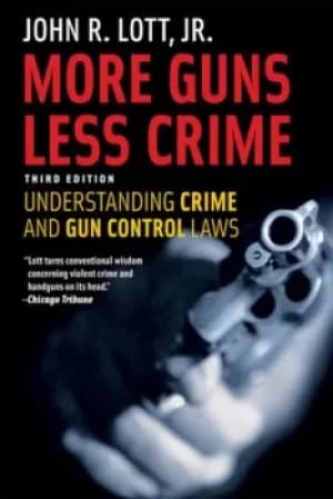 Image of More guns less crime by John R Lott