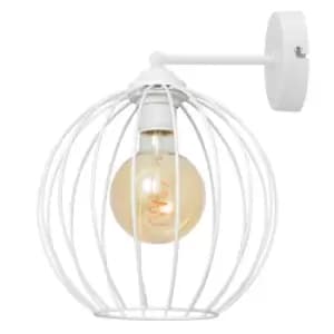 Image of Mercure Wall Lamp White 26cm