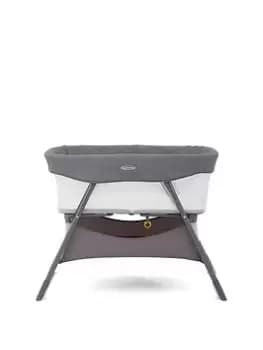 Image of Graco Side-by-Side Bedside Bassinet- Pearl, Grey
