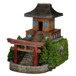 Image of Japanese Garden Temple Backflow Incense Burner