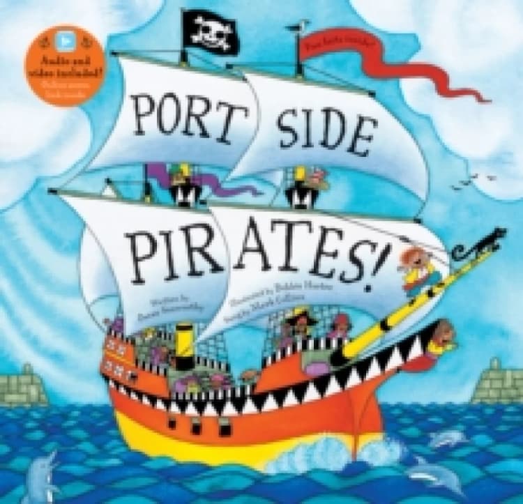 Image of Oscar Seaworthy Port Side Pirates! Book Multi unisex