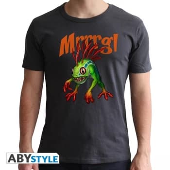 Image of World Of Warcraft - Murloc - Mens Large T-Shirt - Grey