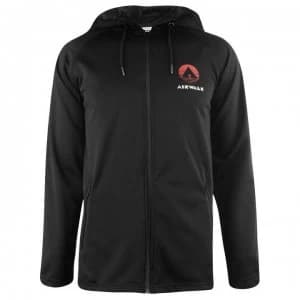 Image of Airwalk Mens Classic Polyester Tracksuit Top - Black