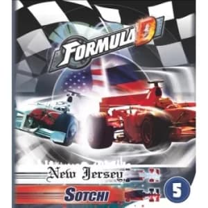 Image of Formula D Circuits 5 New Jersey & Sotchi Expansion Board Game