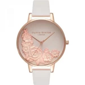 Image of Ladies Olivia Burton 3D Bouquet Flower Show Watch