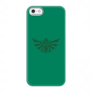 Image of Nintendo The Legend Of Zelda Tribal Hyrule Crest Phone Case - iPhone 5/5s - Snap Case - Gloss