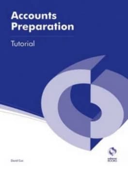 Image of Accounts Preparation by David Cox Paperback