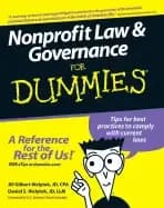 Image of nonprofit law and governance for dummies