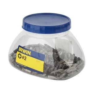 Image of IRWIN Sweetie Jar Pozidriv PZ2 Bits (Pack 250)