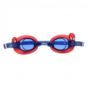 Image of Character 3D Childrens Swimming Goggles - Spiderman