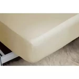 Image of Easy Care Fitted Sheet Small Single Cream