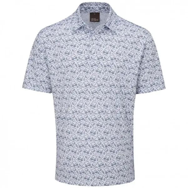 Image of Oscar Jacobson Sonic Polo - White - XL
