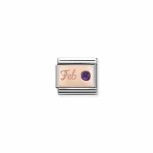 Image of Nomination Composable Classic STONE Of MONTH In S. Steel And Jewellery