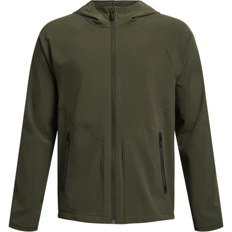 Image of Under Armour Kids Unstoppable 1/4 Zip Fleece Green male 5-6 (XS)