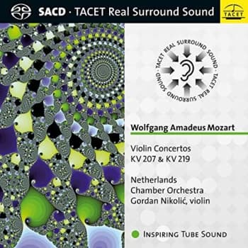 Image of Gordan Nikolic & Netherlands Chamber Orchestra - Wolfgang Amadeus Mozart: Violin Concertos KV207 & KV219 CD