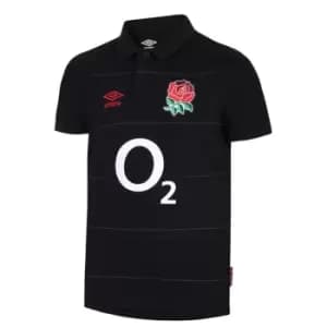 Image of Umbro England Away Classic Licensed Shirt 2022/2023 Junior Boys - Black