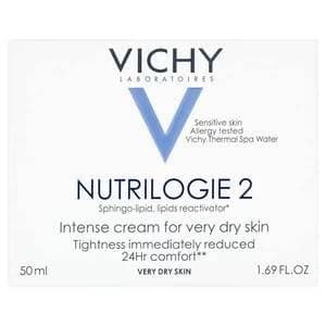 Image of Vichy Nutrilogie 2 Intense Day Cream for Very Dry Skin 50ml