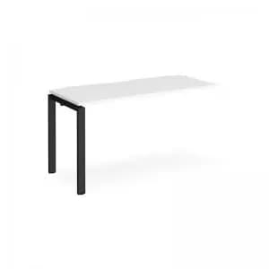 Image of Adapt add on unit single 1400mm x 600mm - Black frame and white top