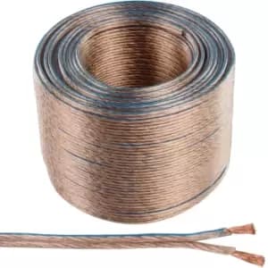 Image of 100m Quality Speaker Cable 4.0mm 11 AWG Wire Reel Drum Amp HiFi Loud CCA Strands
