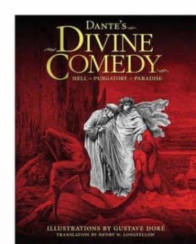 Image of Dantes Divine Comedy by Dante Alighieri and Henry Wadsworth Longfellow and Gustave Dor and Anna Amari-Parker Hardback