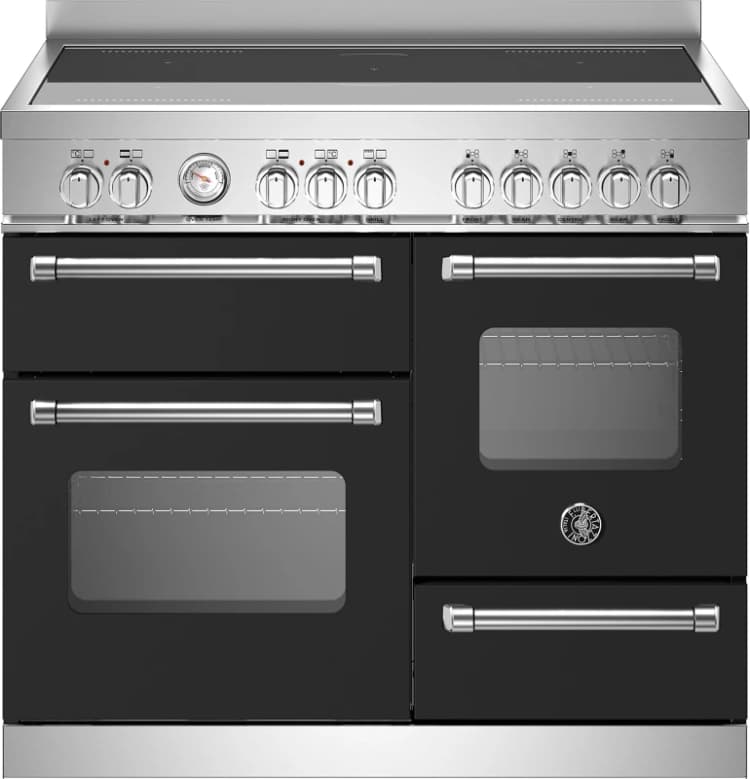 Image of Bertazzoni MAS105I3ENEC 100cm Master Series XG Induction Range Cooker - BLACK MAS105I3ENEC