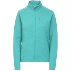 Image of Trespass Womens/Ladies Erinn DLX Fleece Jacket (XS) (Ocean Green Marl)