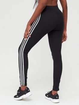 Image of adidas Originals 3S Leggings - Black, Size 12, Women