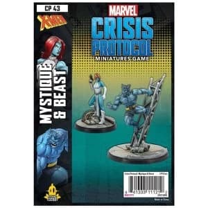 Image of Marvel Crisis Protocol Miniatures Game - Beast and Mystique