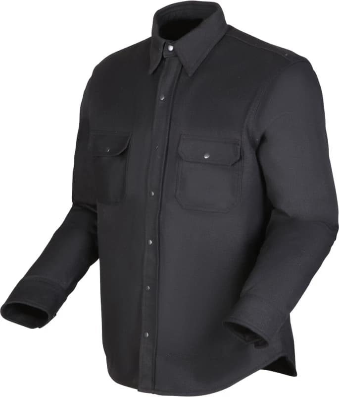 Image of Modeka Colden Motoshirt Black Size L