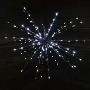 Image of Lumineo 70cm LED Polestar Lights - 160 Cool White Lights - 13% Flashing Lights