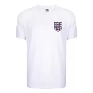 Image of England 1970 No6 Retro Football Shirt