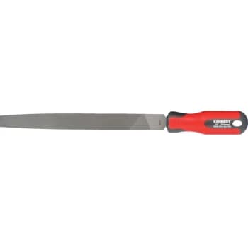 Image of 250MM (10') Half Round Second Engineers File with Handle - Kennedy-pro